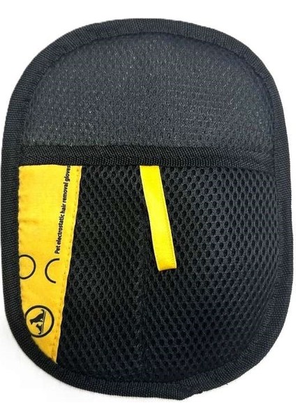 Çift Taraflı Statik Kedi Köpek Tüy Temizleme Eldiveni L Boy