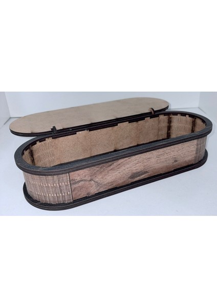 Ofis Masası Modern Ahşap Organizer 4 Parça