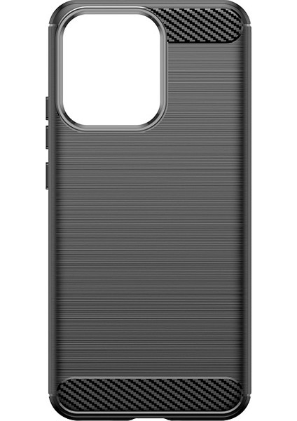 Oppo Reno 14 Pro Telefon Kılıfı, Fırçalanmış Karbon Fiber Dokulu Esnek Tpu Tampon, Darbe Emici Koruyucu Kılıf Oppo Reno 14 Pro (Yurt Dışından) modelleri
