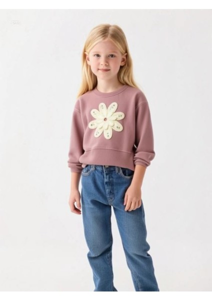 Çiçek Desenli Sweatshirt modelleri
