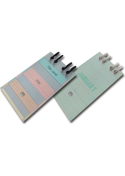 Raınbow Yeni Nesil Mini Bullet Journal Cep Ajandası (6X9CM)