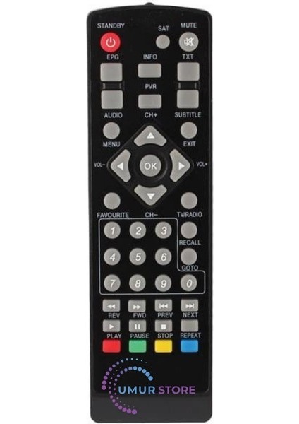 Mini Hd Slim Display’lı Uydu Alıcı Kumandası fiyatları