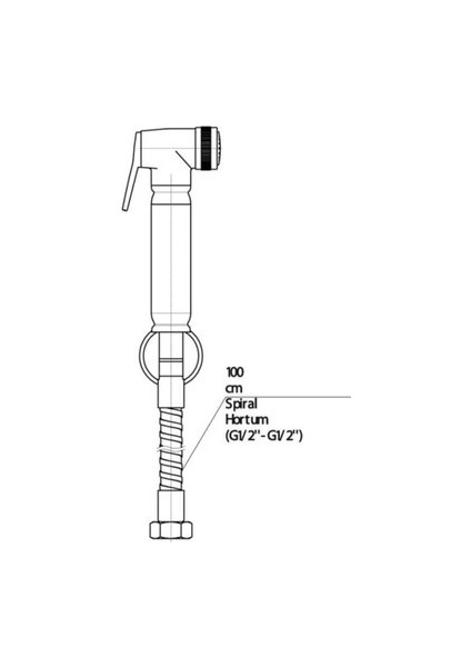 Spiralli Mafsallı Krom Taharetmatik fiyatları