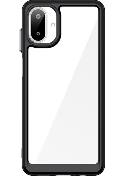 Samsung Galaxy A07 Kılıf, Şeffaf Tasarımlı Darbeye Dayanıklı Telefon Kılıfı, Tampon Hibrit Şeffaf Kapak Samsung Galaxy A07 (Yurt Dışından)