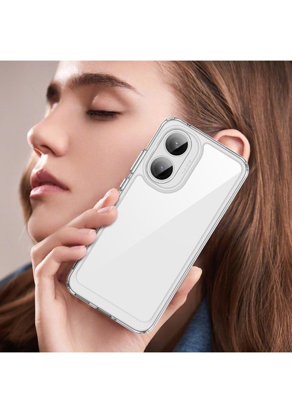 Xiaomi Poco F7 Kılıf, Şeffaf Tasarımlı Darbeye Dayanıklı Telefon Kılıfı, Tampon Hibrit Şeffaf Kapak Xiaomi Poco F7 (Yurt Dışından) modelleri