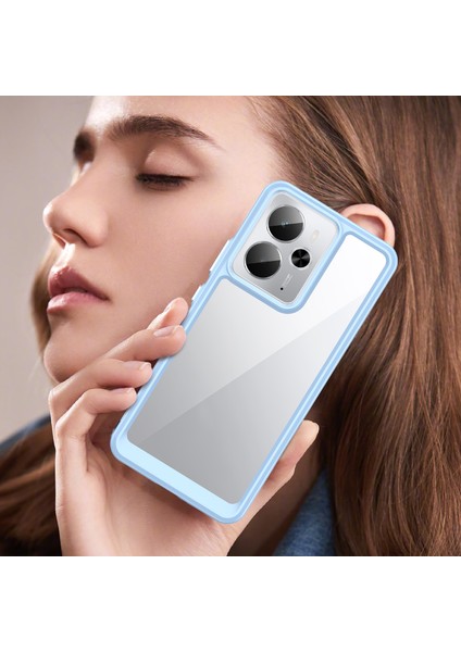 Oppo Realme 14T Kılıf, Şeffaf Tasarımlı Darbeye Dayanıklı Telefon Kılıfı, Tampon Hibrit Şeffaf Kapak Oppo Realme 14T (Yurt Dışından) modelleri