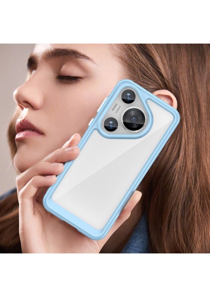 Huawei Pura 70 Pro/70 Pro Plus Kılıf, Şeffaf Tasarımlı Darbeye Dayanıklı Telefon Kılıfı, Tampon Hibrit Şeffaf Kapak Huawei Pura 70 Pro/70 Pro Plus (Yurt Dışından) fırsatları
