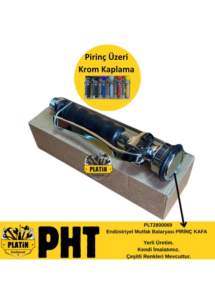 PHT Endüstriyel Mutfak Bataryası Elcik Pirinç Siyah PLT2800069 modelleri