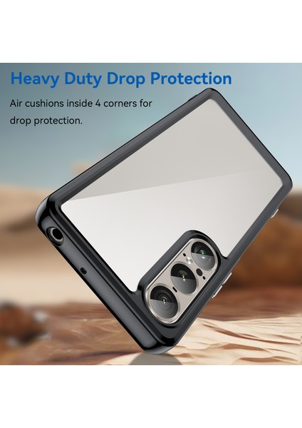 Sony Xperia 1 Vıı Kılıf, Şeffaf Tasarımlı Darbeye Dayanıklı Telefon Kılıfı, Tampon Hibrit Şeffaf Kapak Sony Xperia 1 Vıı (Yurt Dışından) modelleri