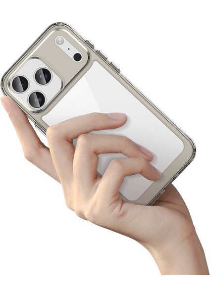 iPhone 17 Pro Max Kılıf, Şeffaf Tasarımlı Darbeye Dayanıklı Telefon Kılıfı, Tampon Hibrit Şeffaf Kapak iPhone 17 Pro Max (Yurt Dışından) modelleri