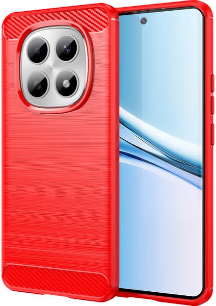 Xiaomi Redmi Note 15 Pro Plus 5g Telefon Kılıfı, Fırçalanmış Karbon Fiber Dokulu Esnek Tpu Tampon, Darbe Emici Koruyucu Kılıf Xiaomi Redmi Note 15 Pro Plus 5g (Yurt Dışından)