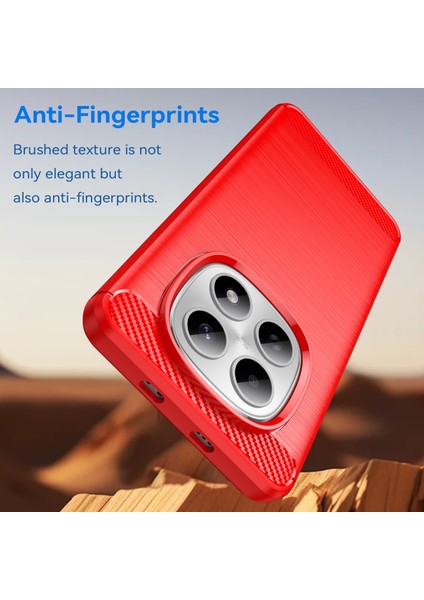 Xiaomi Redmi Note 15 Pro Plus 5g Telefon Kılıfı, Fırçalanmış Karbon Fiber Dokulu Esnek Tpu Tampon, Darbe Emici Koruyucu Kılıf Xiaomi Redmi Note 15 Pro Plus 5g (Yurt Dışından) indirimleri