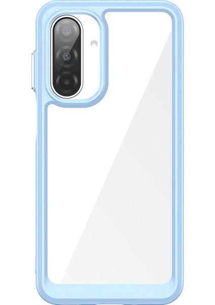 Samsung Galaxy A17 Kılıf, Şeffaf Tasarımlı Darbeye Dayanıklı Telefon Kılıfı, Tampon Hibrit Şeffaf Kapak Samsung Galaxy A17 (Yurt Dışından)