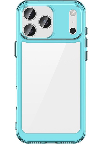 iPhone 17 Pro Max Kılıf, Şeffaf Tasarımlı Darbeye Dayanıklı Telefon Kılıfı, Tampon Hibrit Şeffaf Kapak iPhone 17 Pro Max (Yurt Dışından)