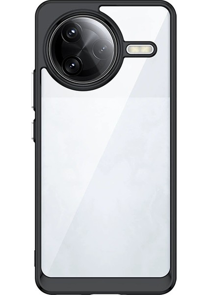 Xiaomi Poco F7 Pro Kılıf, Şeffaf Tasarımlı Darbeye Dayanıklı Telefon Kılıfı, Tampon Hibrit Şeffaf Kapak Xiaomi Poco F7 Pro (Yurt Dışından)