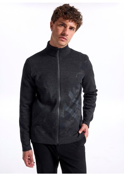 Antrasit Erkek Hırka F5WM-HRK 2257