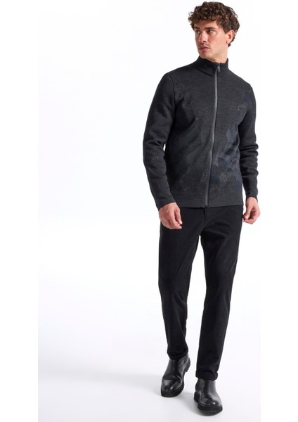 Antrasit Erkek Hırka F5WM-HRK 2257 fiyatları