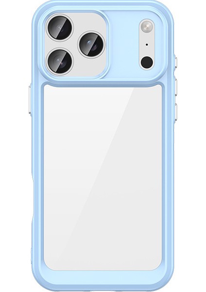 iPhone 17 Pro Kılıf, Şeffaf Tasarımlı Darbeye Dayanıklı Telefon Kılıfı, Tampon Hibrit Şeffaf Kapak iPhone 17 Pro (Yurt Dışından)