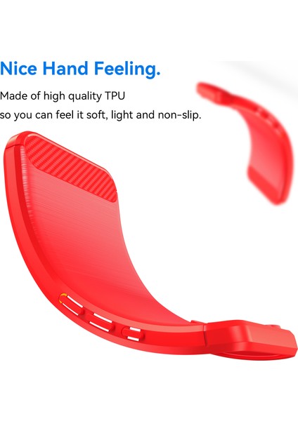 Xiaomi 15T Pro Telefon Kılıfı, Fırçalanmış Karbon Fiber Dokulu Esnek Tpu Tampon, Darbe Emici Koruyucu Kılıf Xiaomi 15T Pro (Yurt Dışından) fiyatları