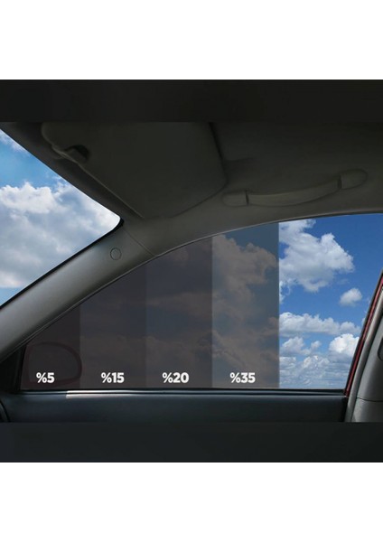 % 05 Siyah Koyu Ton Cam Filmi (150CM x 15M) fırsatları