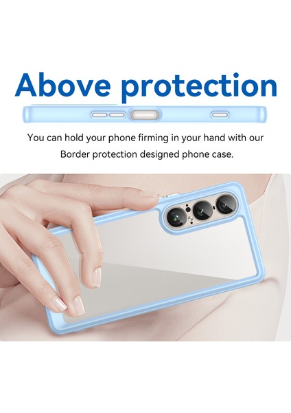 Sony Xperia 1 Vıı Kılıf, Şeffaf Tasarımlı Darbeye Dayanıklı Telefon Kılıfı, Tampon Hibrit Şeffaf Kapak Sony Xperia 1 Vıı (Yurt Dışından) fiyatları