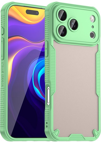 iPhone 17 Pro Max Kılıf, Darbeye Dayanıklı Telefon Tamponu Kapağı, Çizilmez Telefon Kılıfı Kapağı iPhone 17 Pro Max (Yurt Dışından)