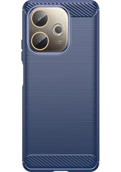 Oppo A5 Pro 5g Telefon Kılıfı, Fırçalanmış Karbon Fiber Dokulu Esnek Tpu Tampon, Darbe Emici Koruyucu Kılıf Oppo A5 Pro 5g (Yurt Dışından)