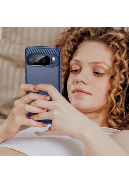 Google Pixel 10 Pro Xl Telefon Kılıfı, Fırçalanmış Karbon Fiber Dokulu Esnek Tpu Tampon, Darbe Emici Koruyucu Kılıf Google Pixel 10 Pro Xl (Yurt Dışından) fırsatları