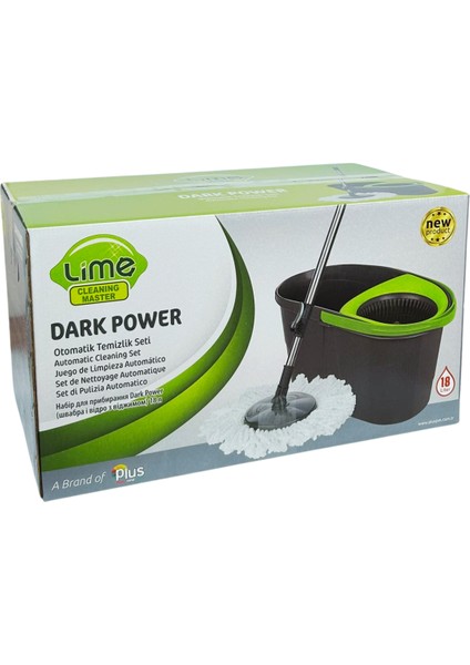 Dark Power Otomatik Temizlik Seti - Kova Mop Seti - Üretici Garantili indirimleri