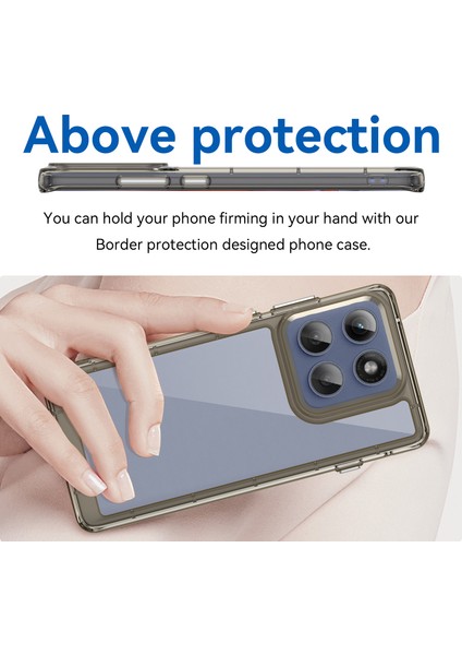 Motorola Moto Edge 60 Pro Kılıf, Şeffaf Tasarımlı Darbeye Dayanıklı Telefon Kılıfı, Tampon Hibrit Şeffaf Kapak Motorola Moto Edge 60 Pro (Yurt Dışından) indirimleri