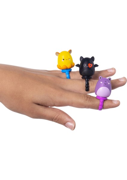 Squish-A-Longs 2 Figür + Yüzük Sürpriz Paket Seri 2 AL0048-S2 modelleri