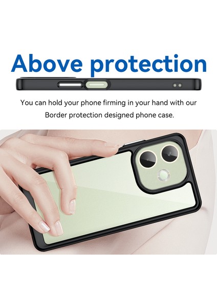 Oppo A5 Pro 5g Kılıf, Şeffaf Tasarımlı Darbeye Dayanıklı Telefon Kılıfı, Tampon Hibrit Şeffaf Kapak Oppo A5 Pro 5g (Yurt Dışından) fırsatları