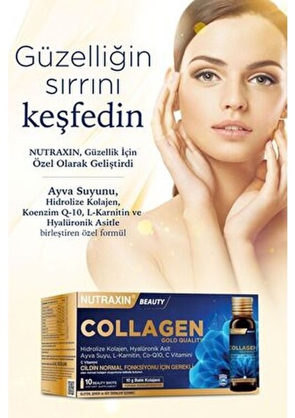 Collagen 10 Adet 50 ml Ayva Suyu ve Çilek Aromalı Kolajen Takviyesi indirimleri