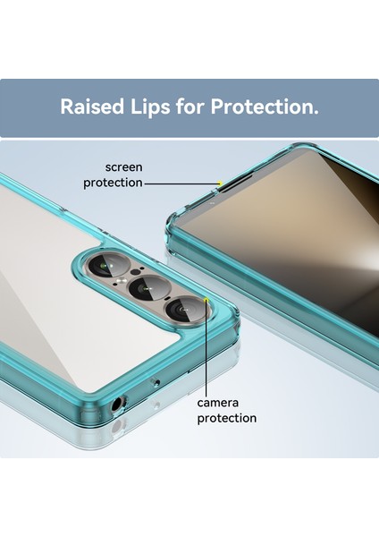 Sony Xperia 1 Vıı Kılıf, Şeffaf Tasarımlı Darbeye Dayanıklı Telefon Kılıfı, Tampon Hibrit Şeffaf Kapak Sony Xperia 1 Vıı (Yurt Dışından) indirimleri