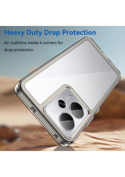 Oppo Realme 14T Kılıf, Şeffaf Tasarımlı Darbeye Dayanıklı Telefon Kılıfı, Tampon Hibrit Şeffaf Kapak Oppo Realme 14T (Yurt Dışından) modelleri
