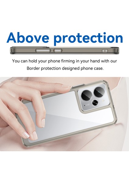 Oppo Realme 14T Kılıf, Şeffaf Tasarımlı Darbeye Dayanıklı Telefon Kılıfı, Tampon Hibrit Şeffaf Kapak Oppo Realme 14T (Yurt Dışından) fırsatları