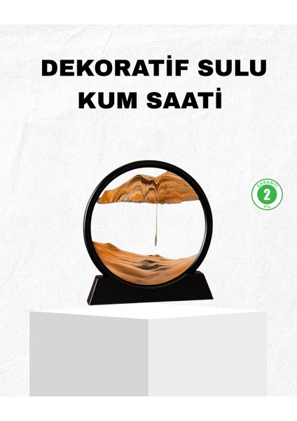 Dekoratif Kum Saati – Şık Masa Üstü Aksesuar, Dayanıklı Malzeme, Modern ve Klasik Tasarım