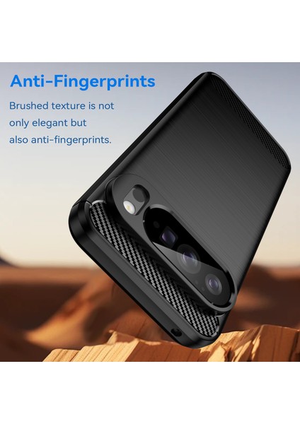Google Pixel 10 Pro Xl Telefon Kılıfı, Fırçalanmış Karbon Fiber Dokulu Esnek Tpu Tampon, Darbe Emici Koruyucu Kılıf Google Pixel 10 Pro Xl (Yurt Dışından) indirimleri