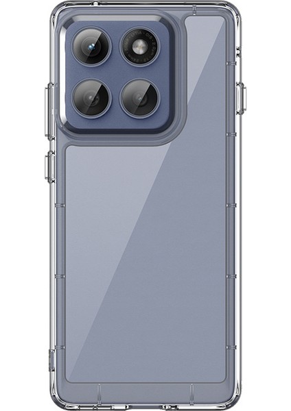 Motorola Moto Edge 60 Pro Kılıf, Şeffaf Tasarımlı Darbeye Dayanıklı Telefon Kılıfı, Tampon Hibrit Şeffaf Kapak Motorola Moto Edge 60 Pro (Yurt Dışından)