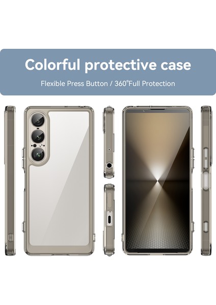 Sony Xperia 1 Vıı Kılıf, Şeffaf Tasarımlı Darbeye Dayanıklı Telefon Kılıfı, Tampon Hibrit Şeffaf Kapak Sony Xperia 1 Vıı (Yurt Dışından) indirimleri