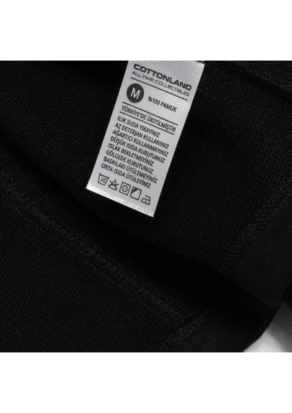 Kadın Flavia Rahat Kesim Kapüşonlu Üç Iplik Şardonsuz Pamuk Fermuarlı Yelek