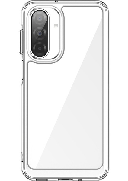 Samsung Galaxy A17 Kılıf, Şeffaf Tasarımlı Darbeye Dayanıklı Telefon Kılıfı, Tampon Hibrit Şeffaf Kapak Samsung Galaxy A17 (Yurt Dışından)