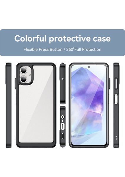 Samsung Galaxy A06 5g Kılıf, Şeffaf Tasarımlı Darbeye Dayanıklı Telefon Kılıfı, Tampon Hibrit Şeffaf Kapak Samsung Galaxy A06 5g (Yurt Dışından) fiyatları