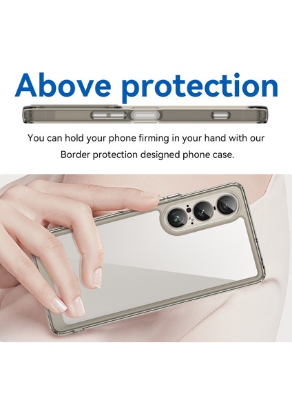 Sony Xperia 1 Vıı Kılıf, Şeffaf Tasarımlı Darbeye Dayanıklı Telefon Kılıfı, Tampon Hibrit Şeffaf Kapak Sony Xperia 1 Vıı (Yurt Dışından) fırsatları