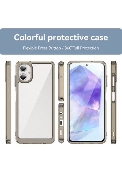 Samsung Galaxy A06 5g Kılıf, Şeffaf Tasarımlı Darbeye Dayanıklı Telefon Kılıfı, Tampon Hibrit Şeffaf Kapak Samsung Galaxy A06 5g (Yurt Dışından) fiyatları