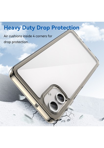 Samsung Galaxy A06 5g Kılıf, Şeffaf Tasarımlı Darbeye Dayanıklı Telefon Kılıfı, Tampon Hibrit Şeffaf Kapak Samsung Galaxy A06 5g (Yurt Dışından) modelleri