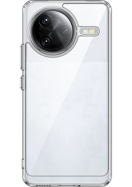 Xiaomi Poco F7 Pro Kılıf, Şeffaf Tasarımlı Darbeye Dayanıklı Telefon Kılıfı, Tampon Hibrit Şeffaf Kapak Xiaomi Poco F7 Pro (Yurt Dışından)