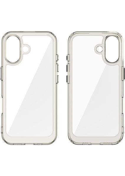 iPhone 17 Kılıf, Şeffaf Tasarımlı Darbeye Dayanıklı Telefon Kılıfı, Tampon Hibrit Şeffaf Kapak iPhone 17 (Yurt Dışından) modelleri