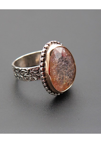 925 Ayar Gümüş ve Pirinç Otantik Kadın Yüzük SY00079 indirimleri