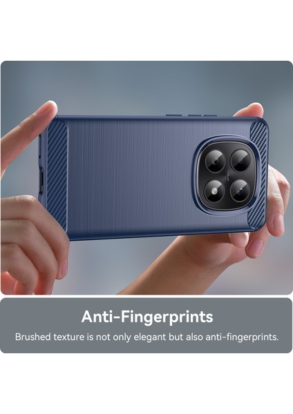 Xiaomi Redmi Note 15 Pro 5g Telefon Kılıfı, Fırçalanmış Karbon Fiber Dokulu Esnek Tpu Tampon, Darbe Emici Koruyucu Kılıf Xiaomi Redmi Note 15 Pro 5g (Yurt Dışından) fırsatları